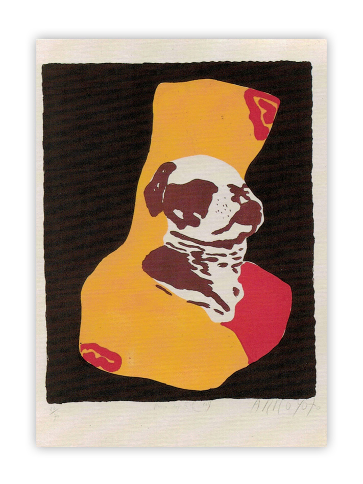 Obras de Eduardo Arroyo - Perro Español 